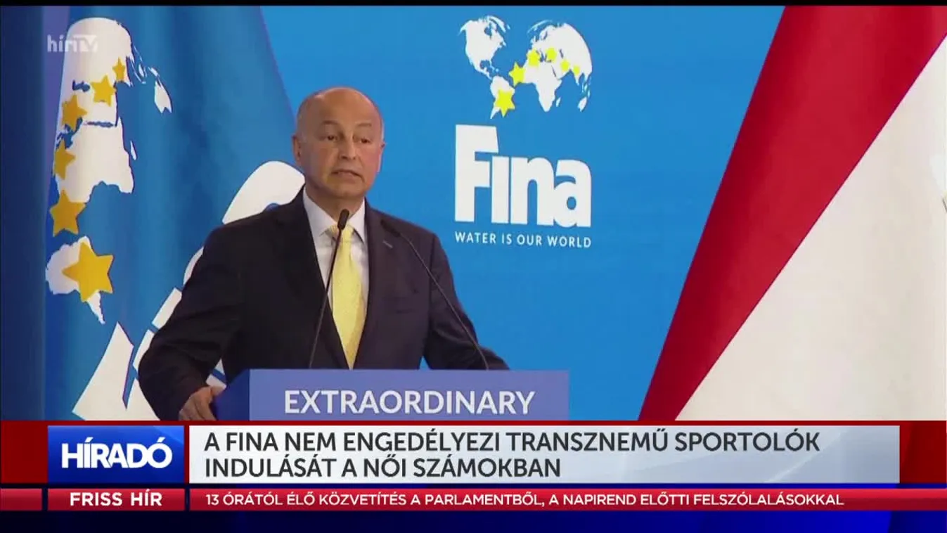 A FINA nem engedélyezi transznemű sportolók indulását a női számokban