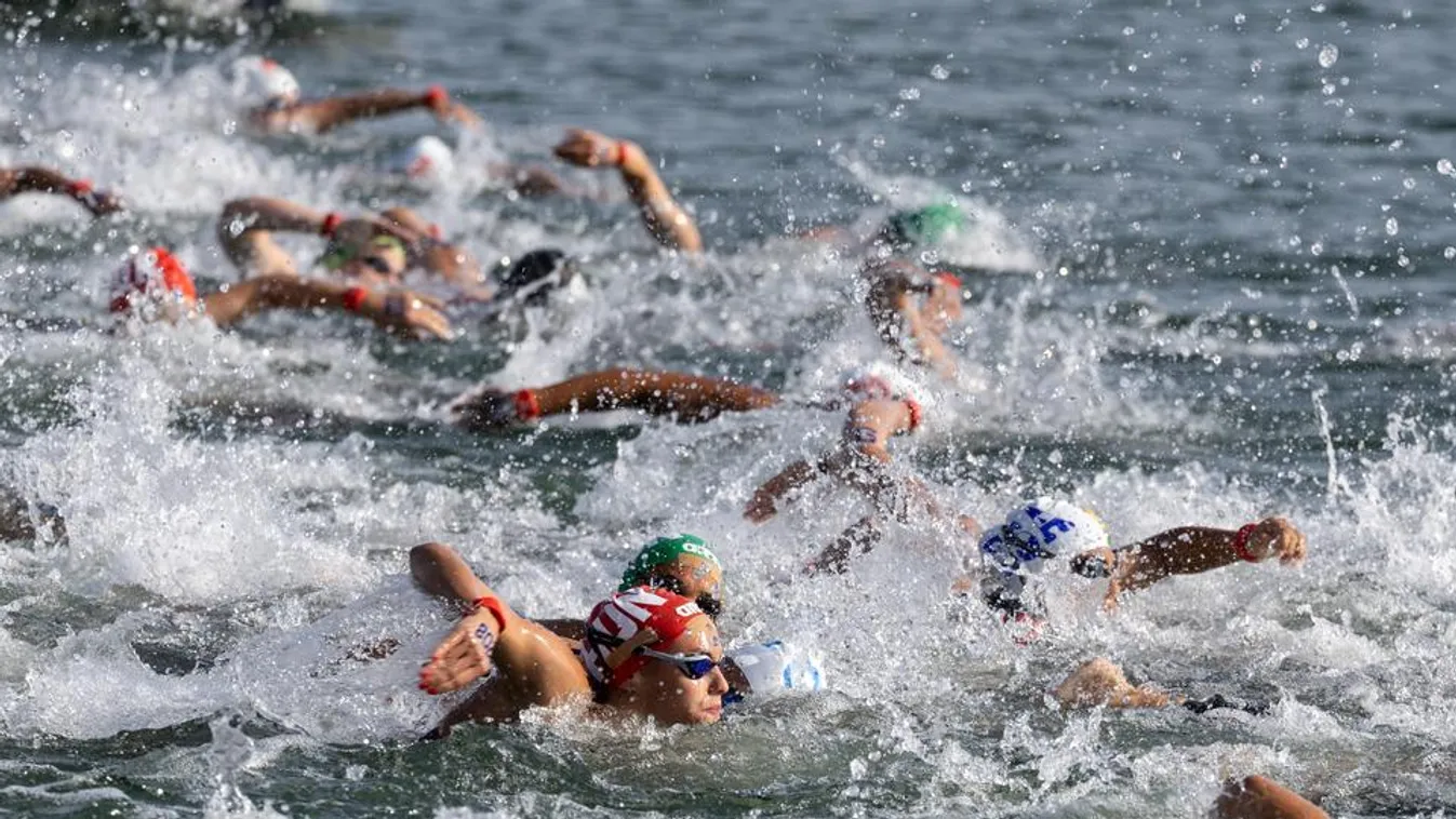 Olasz Anna 6., Balogh Vivien 17. 10 kilométeren