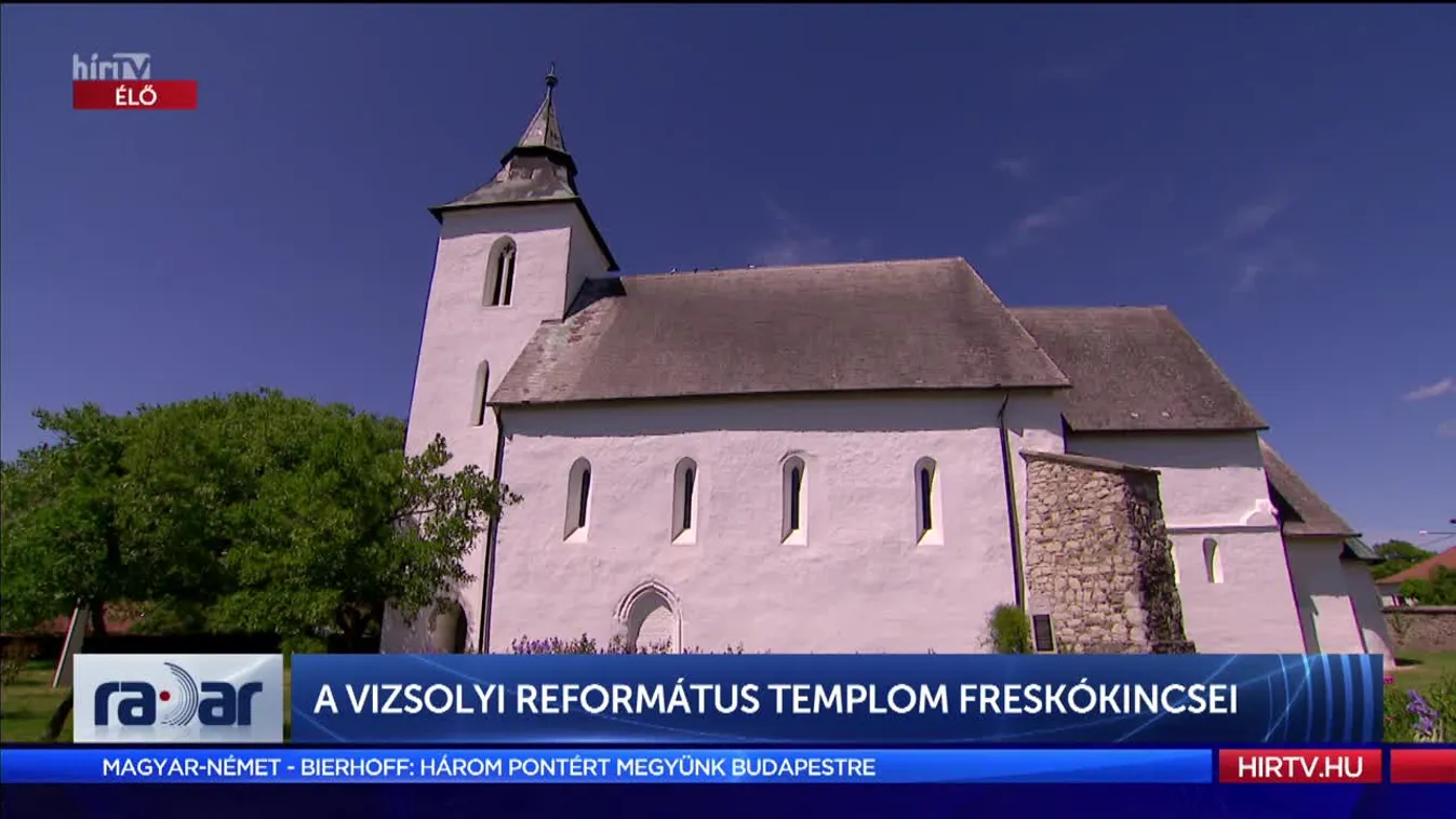 Radar - A vizsolyi református templom freskókincsei (2022-06-09)