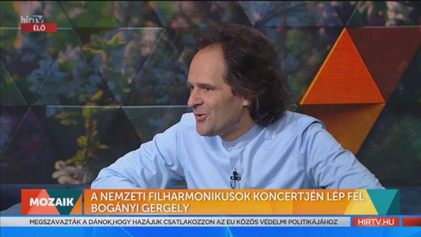 Mozaik - A Nemzeti Filharmonikusok koncertjén lép fel Bogányi Gergely (2022-06-02)