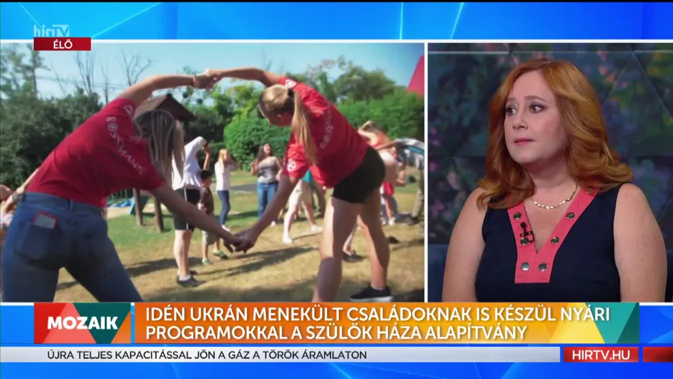 Mozaik - Elindultak a Szülők Háza táborai Kamaraerdőn