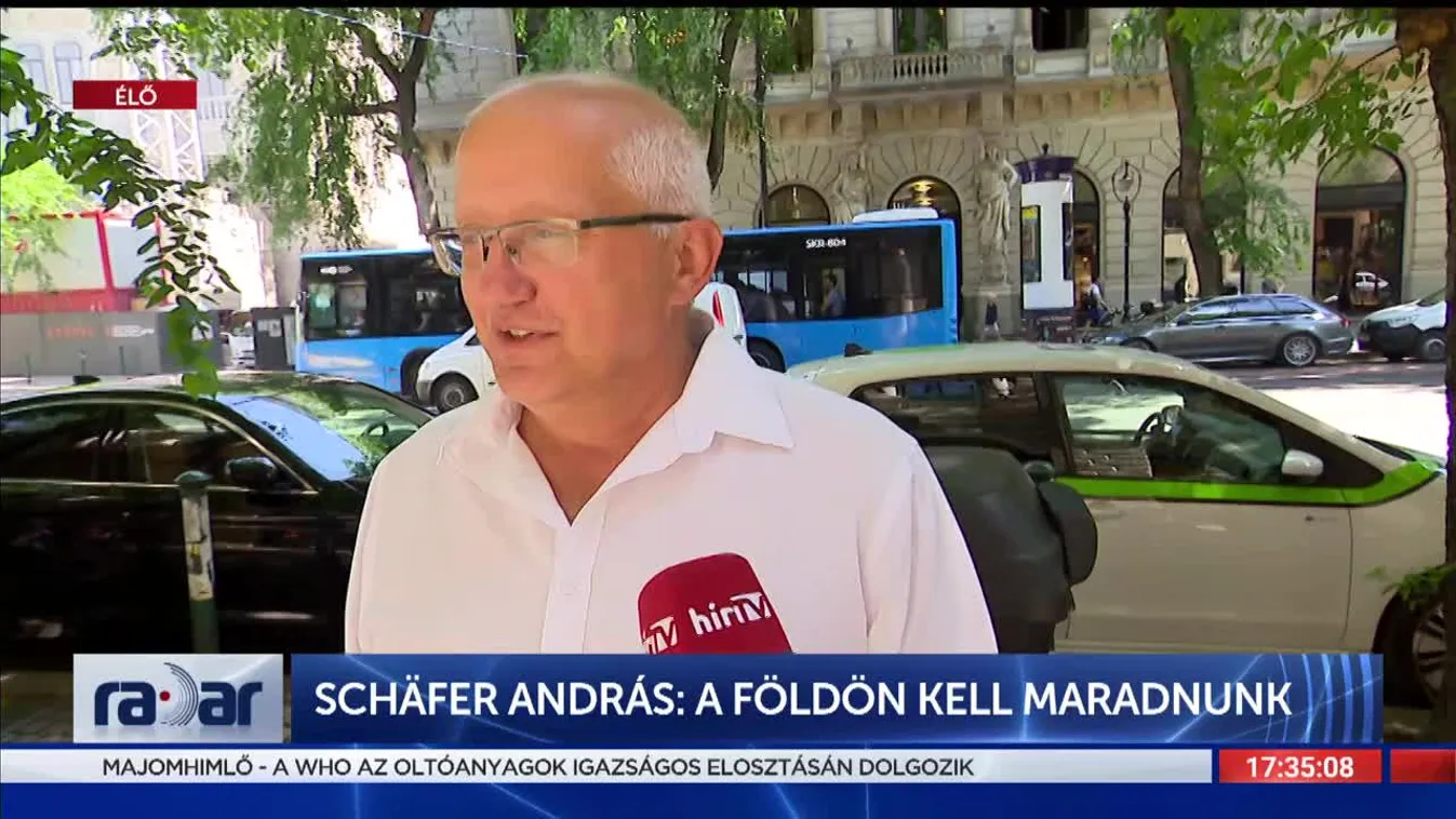 Radar - Schäfer András: A földön kell maradnunk (2022-06-15)