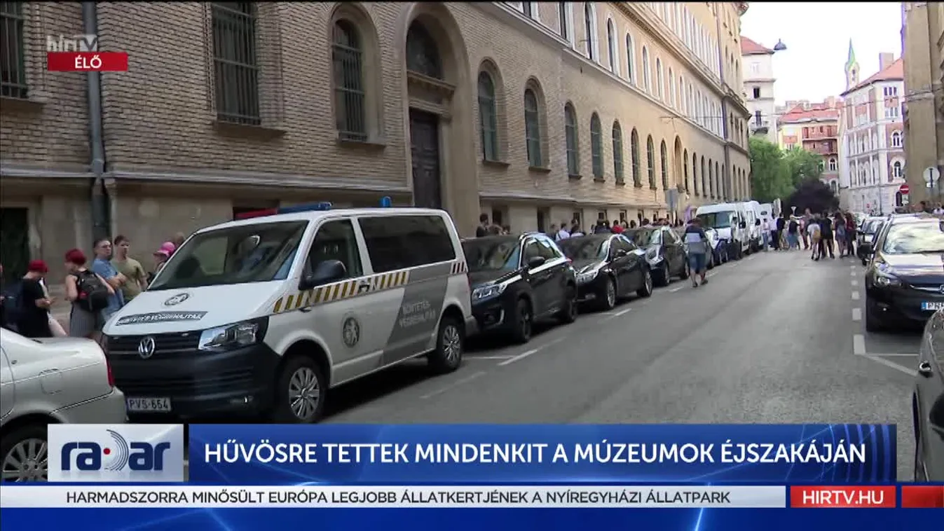 Radar - Hűvösre tettek mindenkit a Múzeumok Éjszakáján  (2022-06-28)