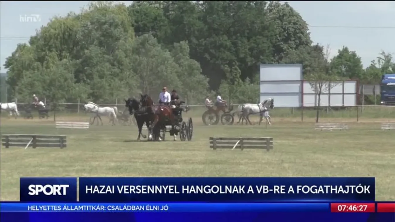 Hazai versennyel hangolnak a vb-re a fogathajtók