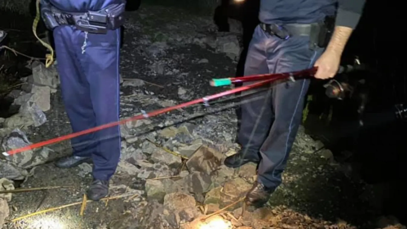 Kíméleti területen értek tetten két horgászt a rendőrök