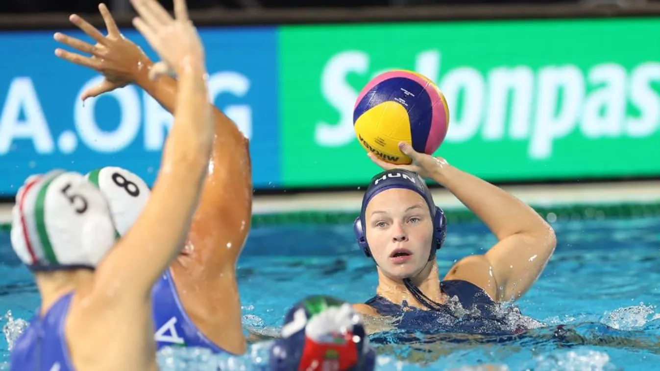 Kikapott a magyar női vízilabda-válogatott a csoportrangadón