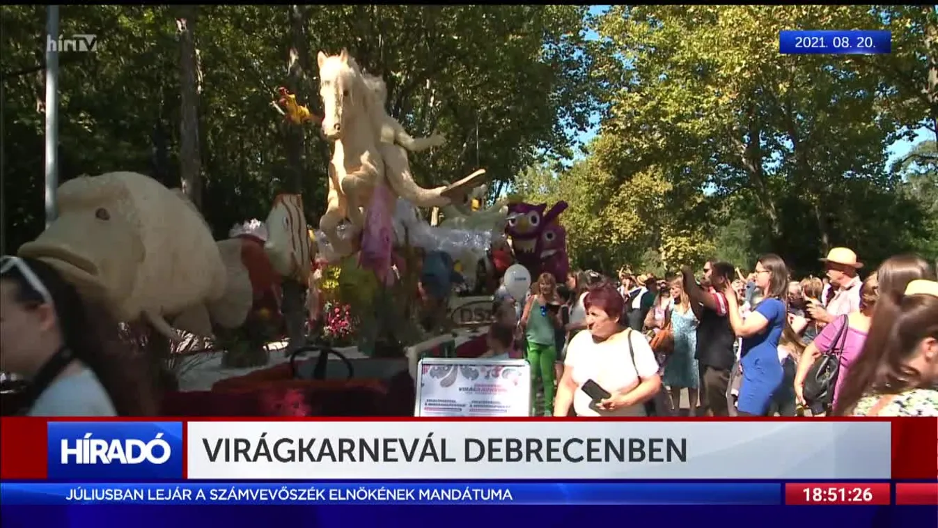 Virágkarnevál Debrecenben