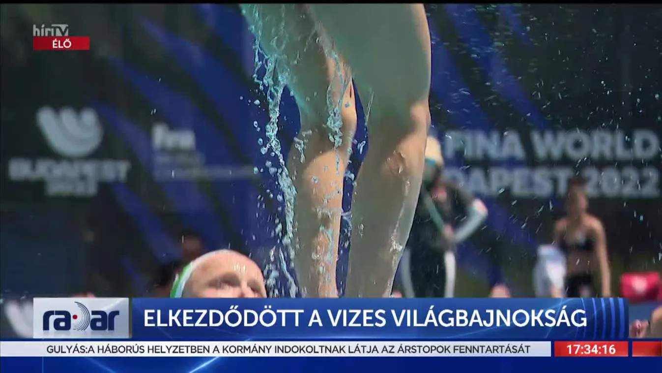 Radar - Elkezdődött a vizes világbajnokság (2022-06-17)