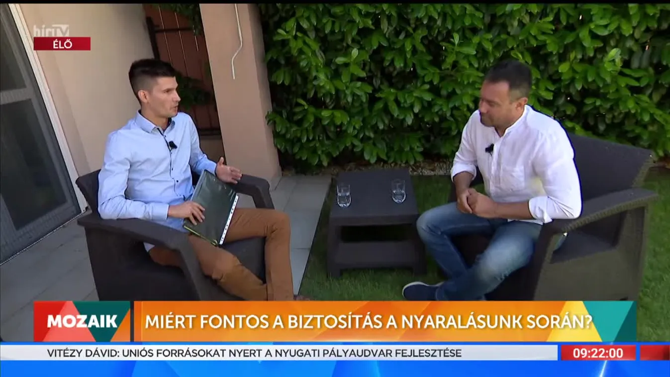 Mozaik - Miért fontos a biztosítás a nyaralásunk során? (2022-06-30)