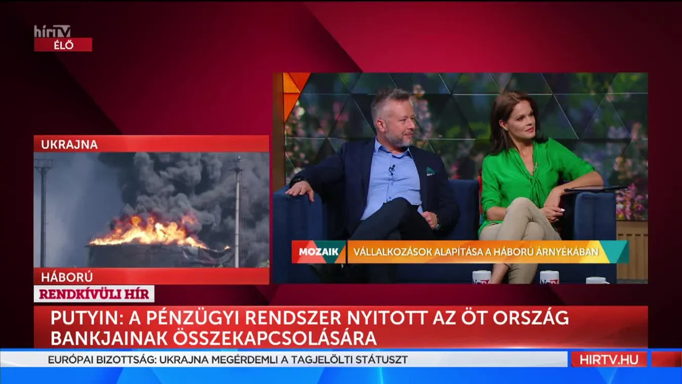 Mozaik - Vállalkozások alapítása a háború árnyékában (2022-06-23)