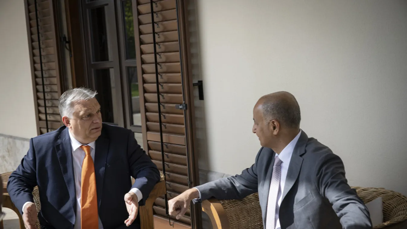 Orbán Viktor a FINA elnökével tárgyalt