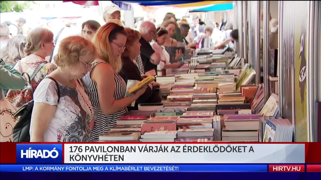 176 pavilonban várják az érdeklődőket a könyvhéten