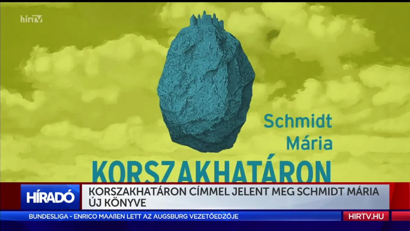 Korszakhatáron címmel jelent meg Schmidt Mária új könyve