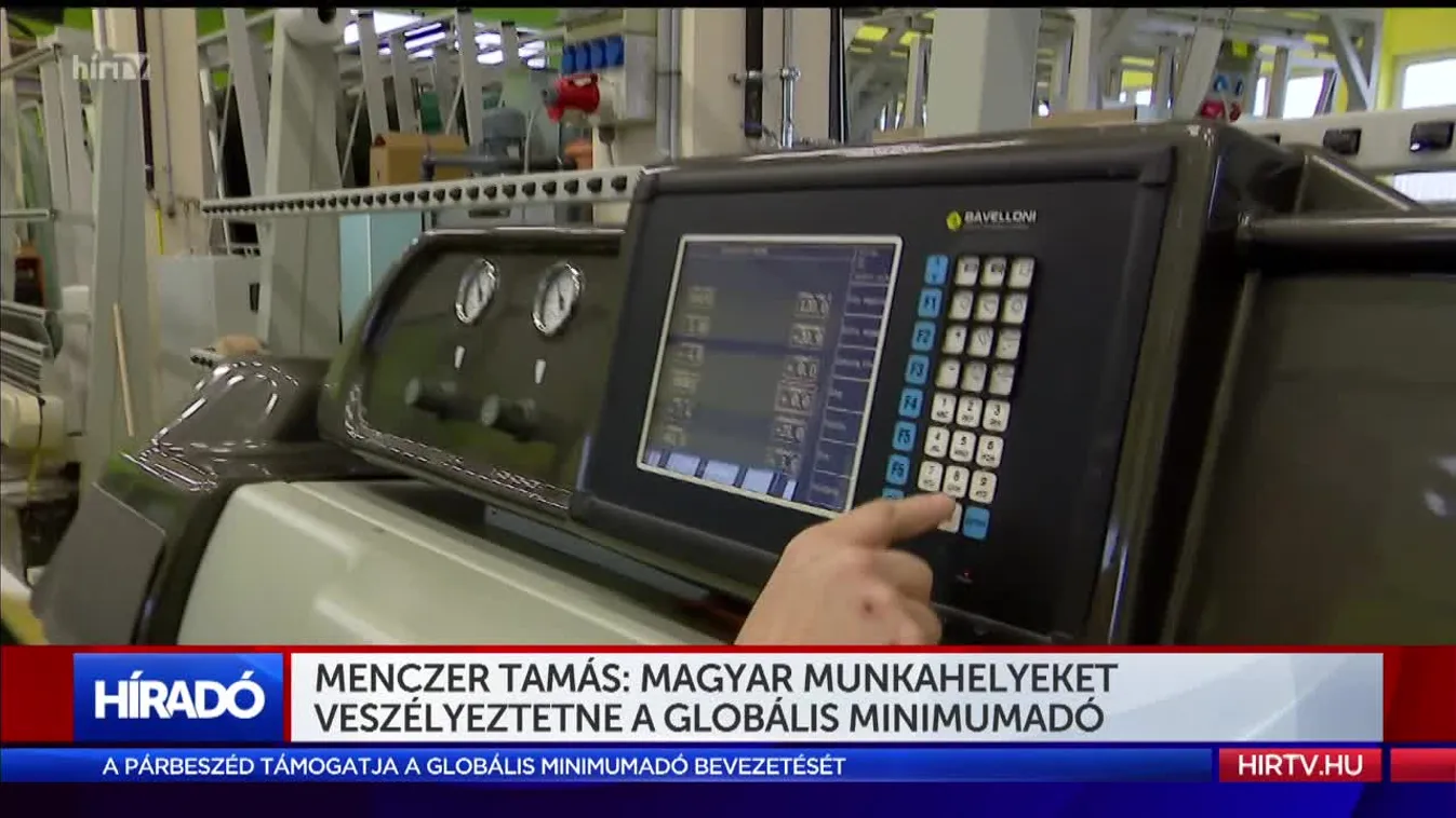 Menczer Tamás: Magyar munkahelyeket veszélyeztetne a globális minimumadó