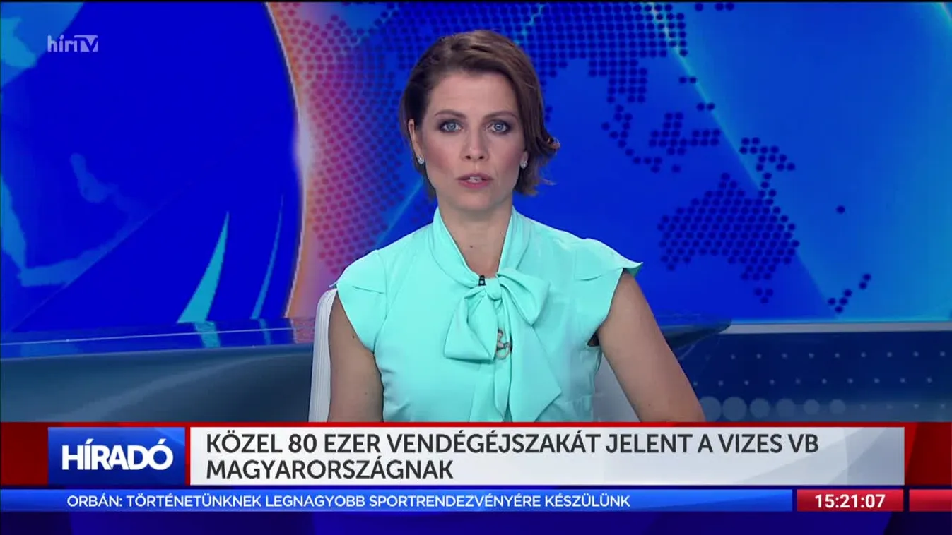 Közel 80 ezer vendégéjszakát jelent a vizes vb Magyarországnak