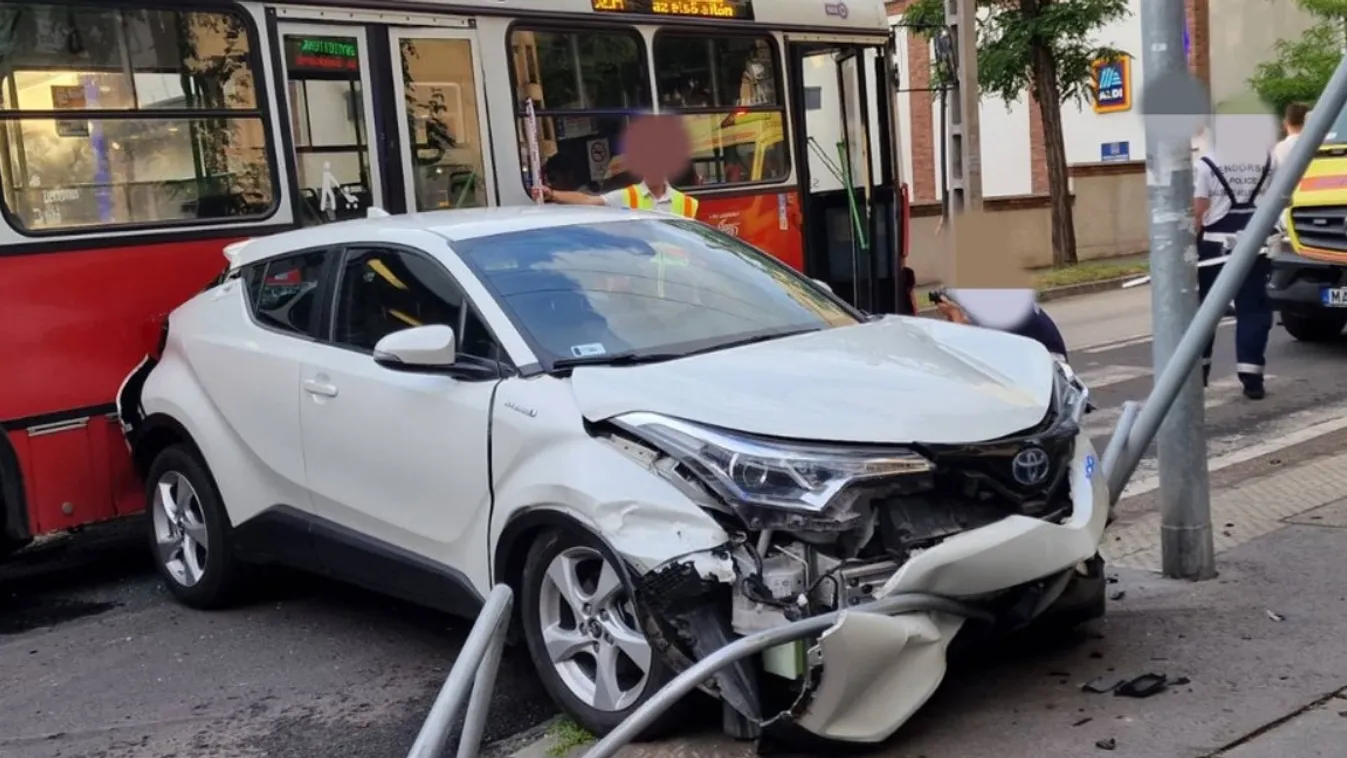 Benézte az elsőbbségadás táblát – jött a trolibusz