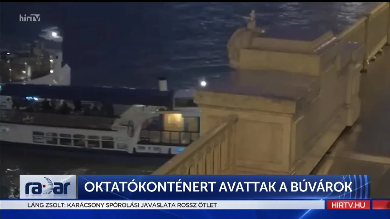 Radar - Oktatókonténert avattak a búvárok (2022-06-14)