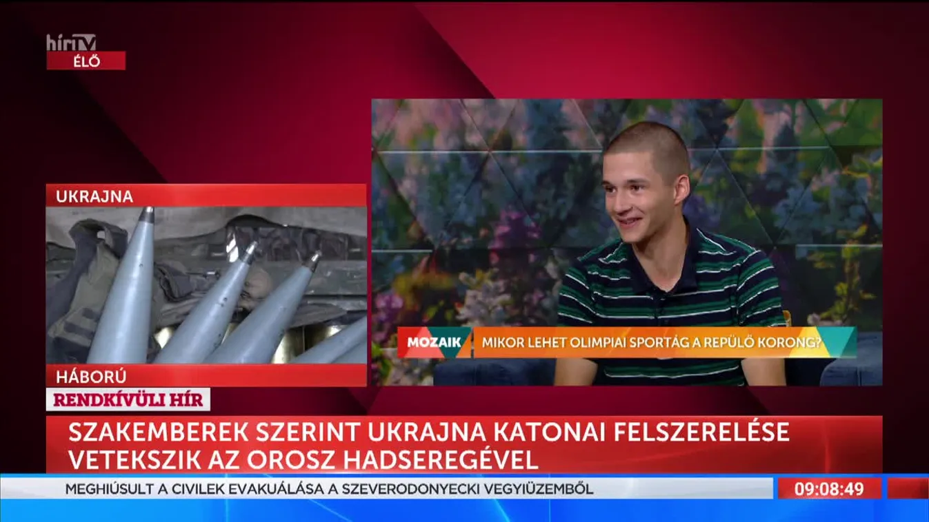 Mozaik - Mikor lehet olimpiai sportág a repülő korong? (2022-06-16)