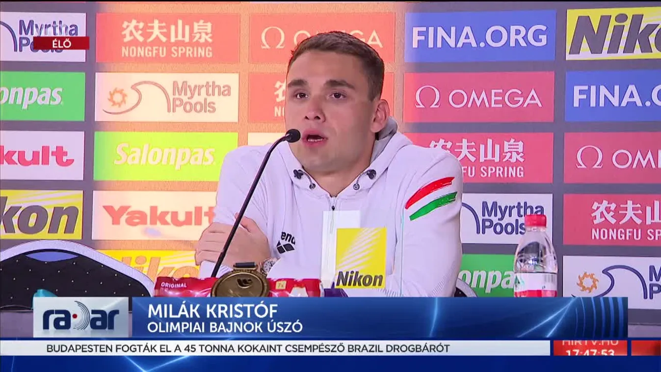 Radar: Milák Kristóf világcsúccsal lett világbajnok