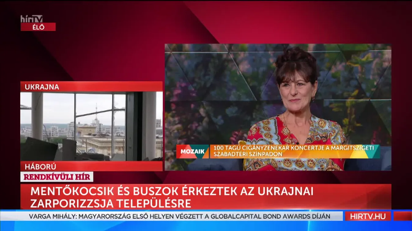 Mozaik - 100 tagú cigányzenekar koncertje a Margitszigeti Szabadtéri Színpadon (2022-06-30)