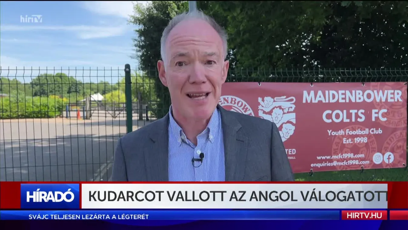 Kudarcot vallott az angol válogatott