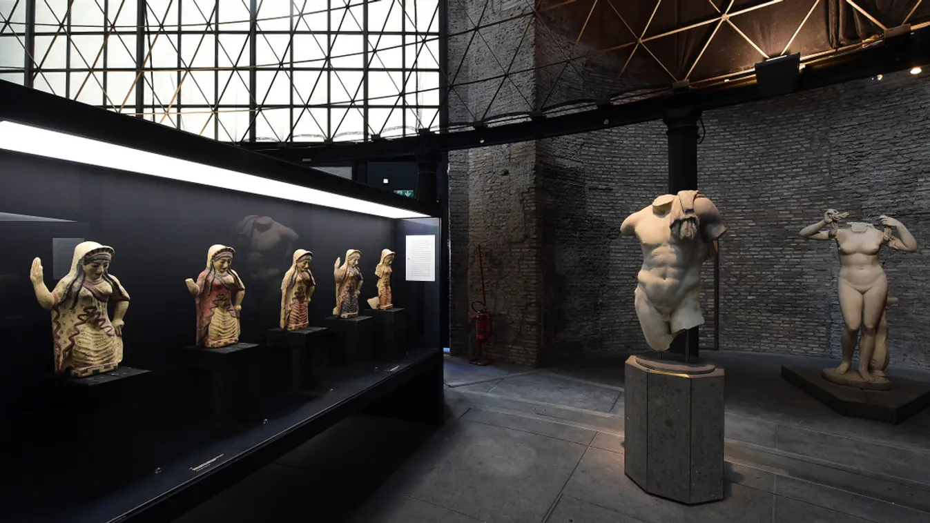 Megnyílt a külföldre csempészett, de visszaszerzett műalkotások múzeuma Olaszországban