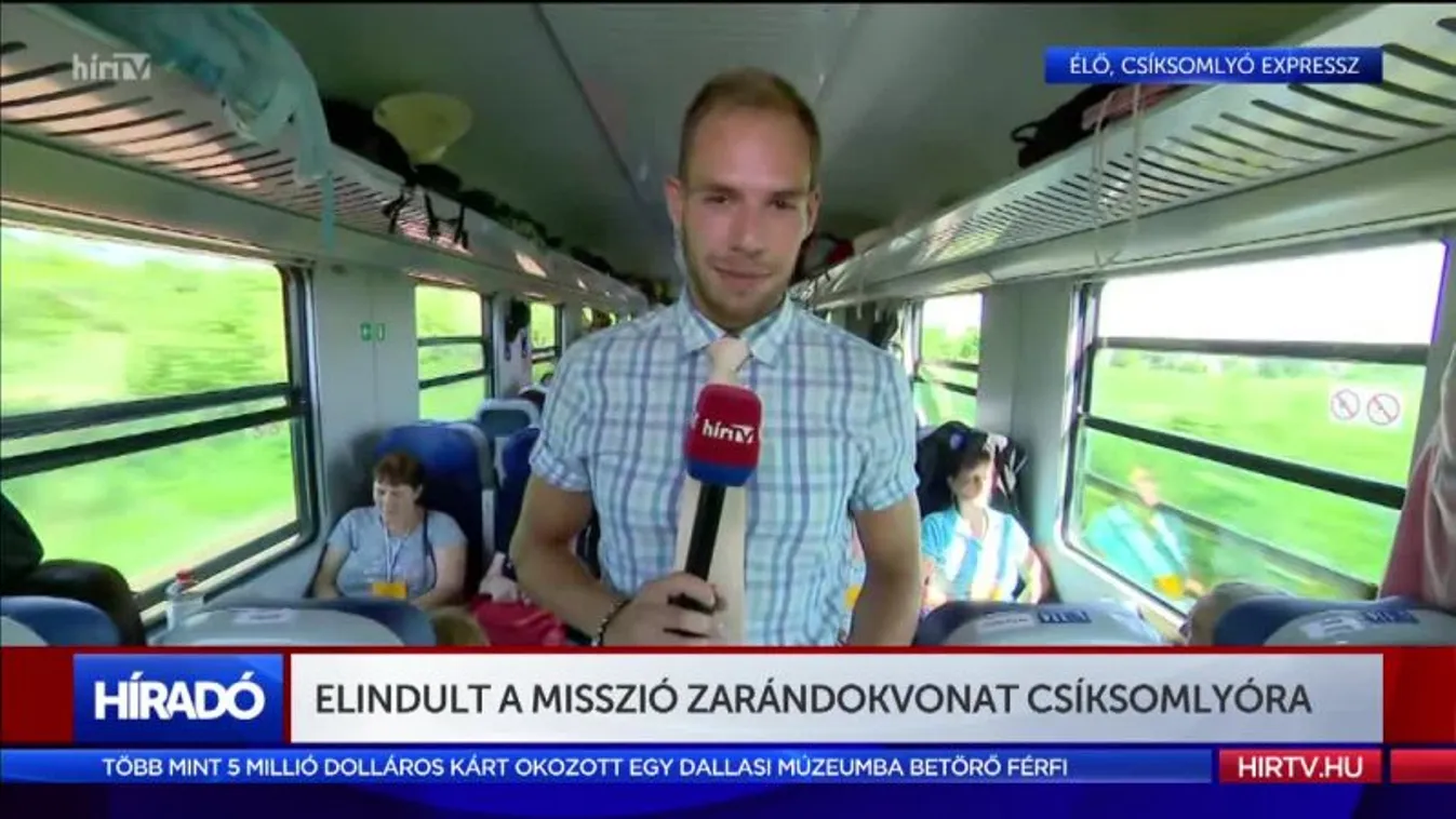 Elindult a Misszió zarándokvonat Csíksomlyóra