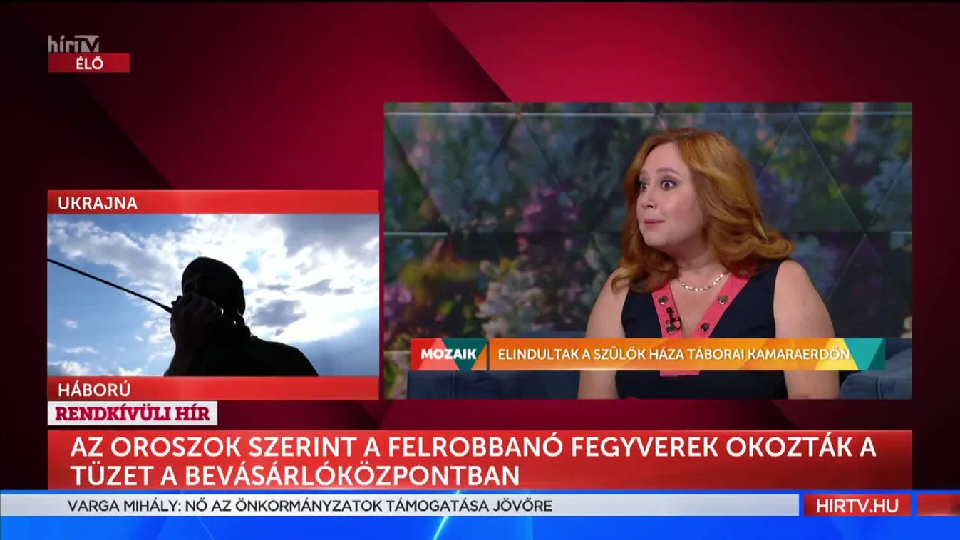 Mozaik - Elindultak a Szülők Háza táborai Kamaraerdőn