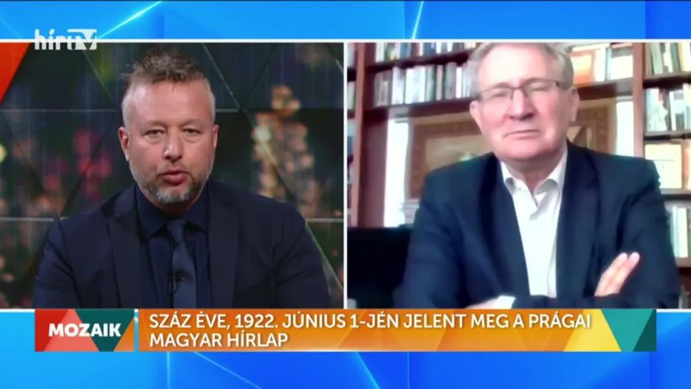Mozaik - Száz éve, 1922. június 1-jén jelent meg a Prágai Magyar Hírlap