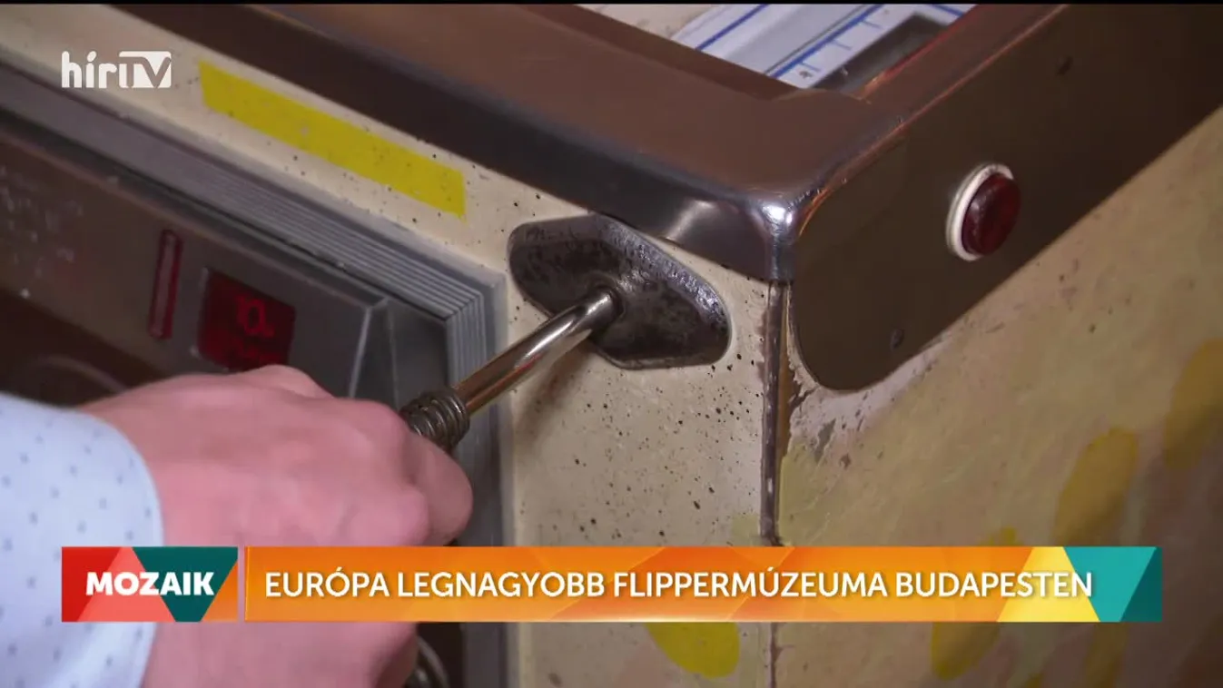Mozaik - Európa legnagyobb flippermúzeuma Budapesten (2022-06-03)