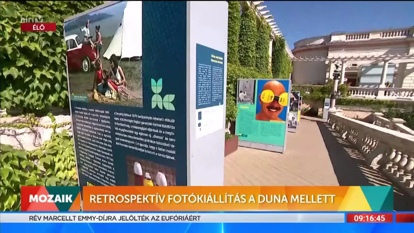 Mozaik - Retrospektív fotókiállítás a Duna mellett