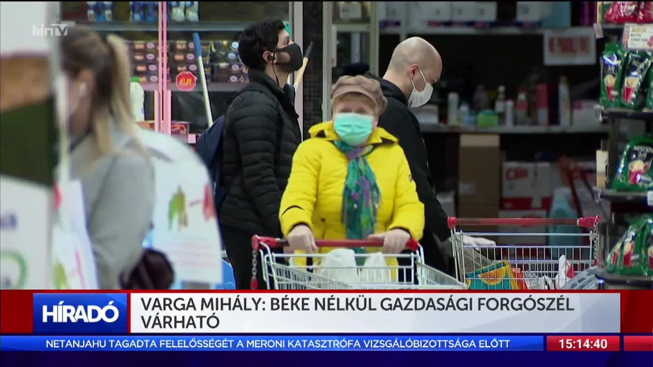 Varga Mihály: Béke nélkül gazdasági forgószél várható