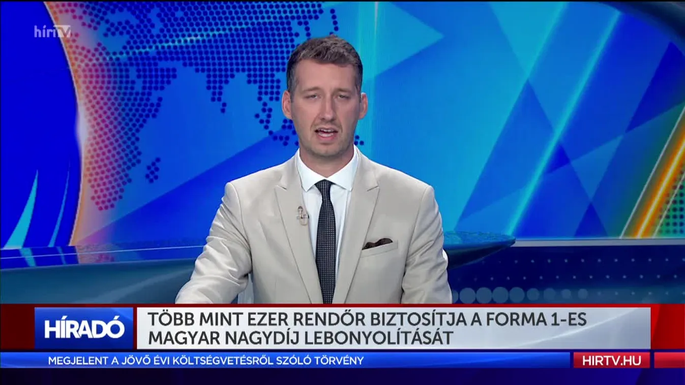 Több mint ezer rendőr biztosítja a Forma 1-es Magyar Nagydíj lebonyolítását