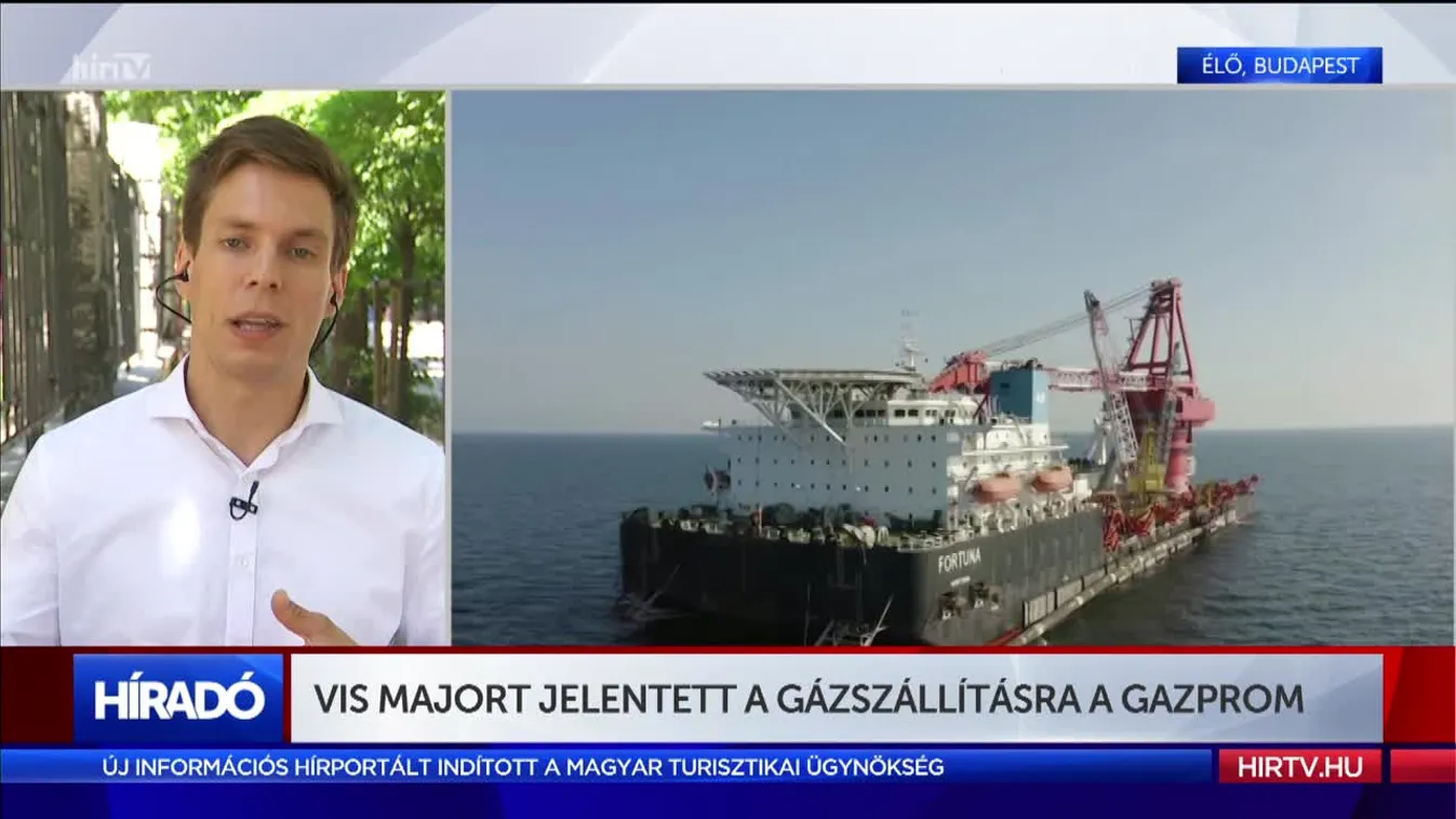 Vis majort jelentett a gázszállításra a Gazprom