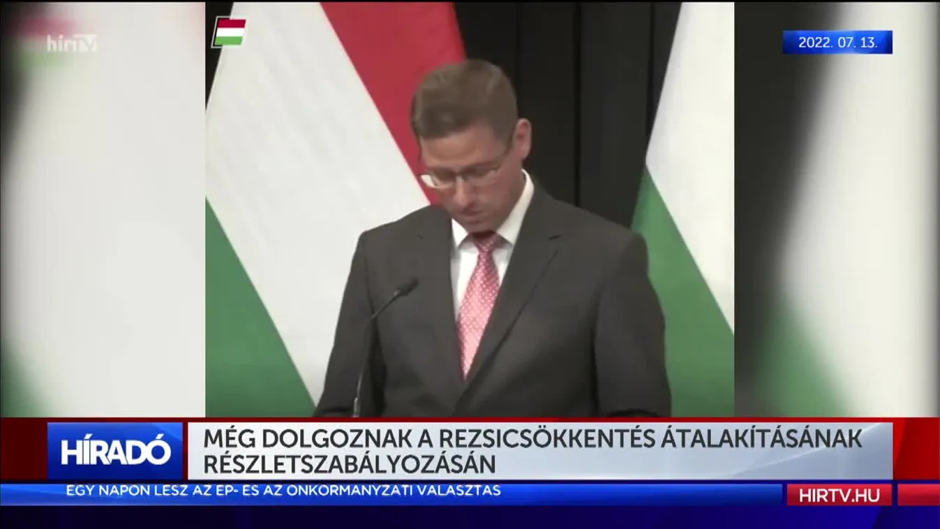 Még dolgoznak a rezsicsökkentés átalakításának részletszabályozásán