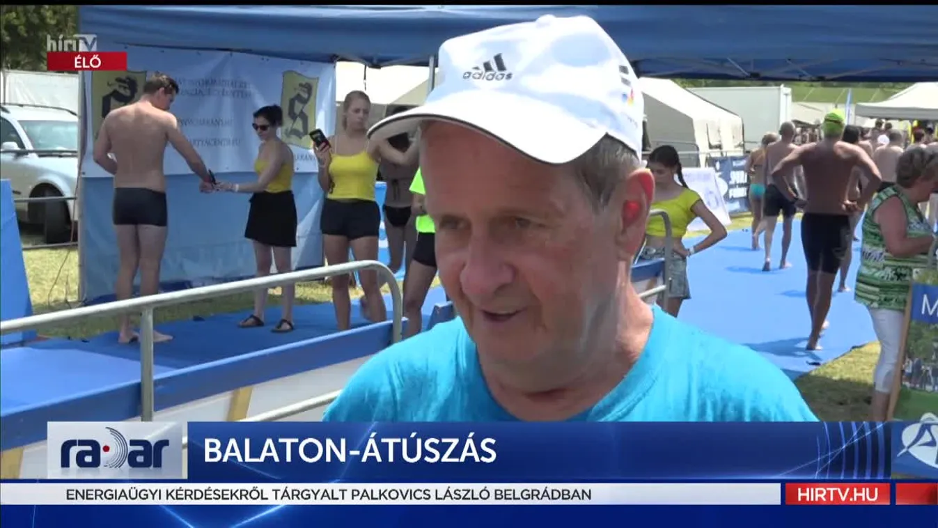 Radar: Balaton-átúszás
