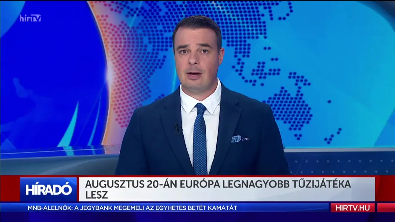 Augusztus 20-án Európa legnagyobb tűzijátéka lesz