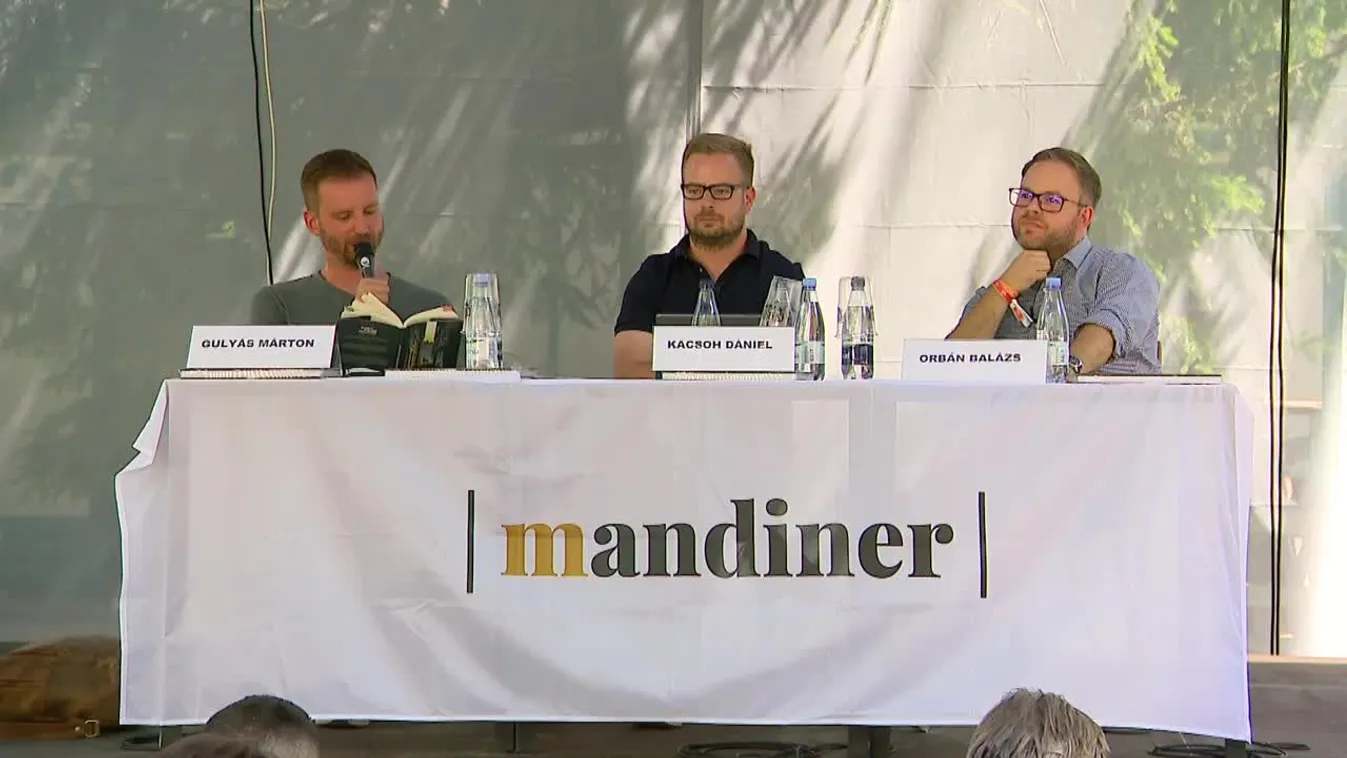 Tusványos 2022 - Gulyás Márton és Orbán Balázs vita