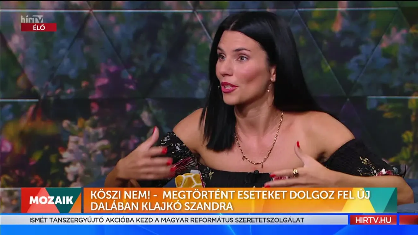 Mozaik - Köszi nem! Megtörtént eseteket dolgoz fel új dalában Klajkó Szandra