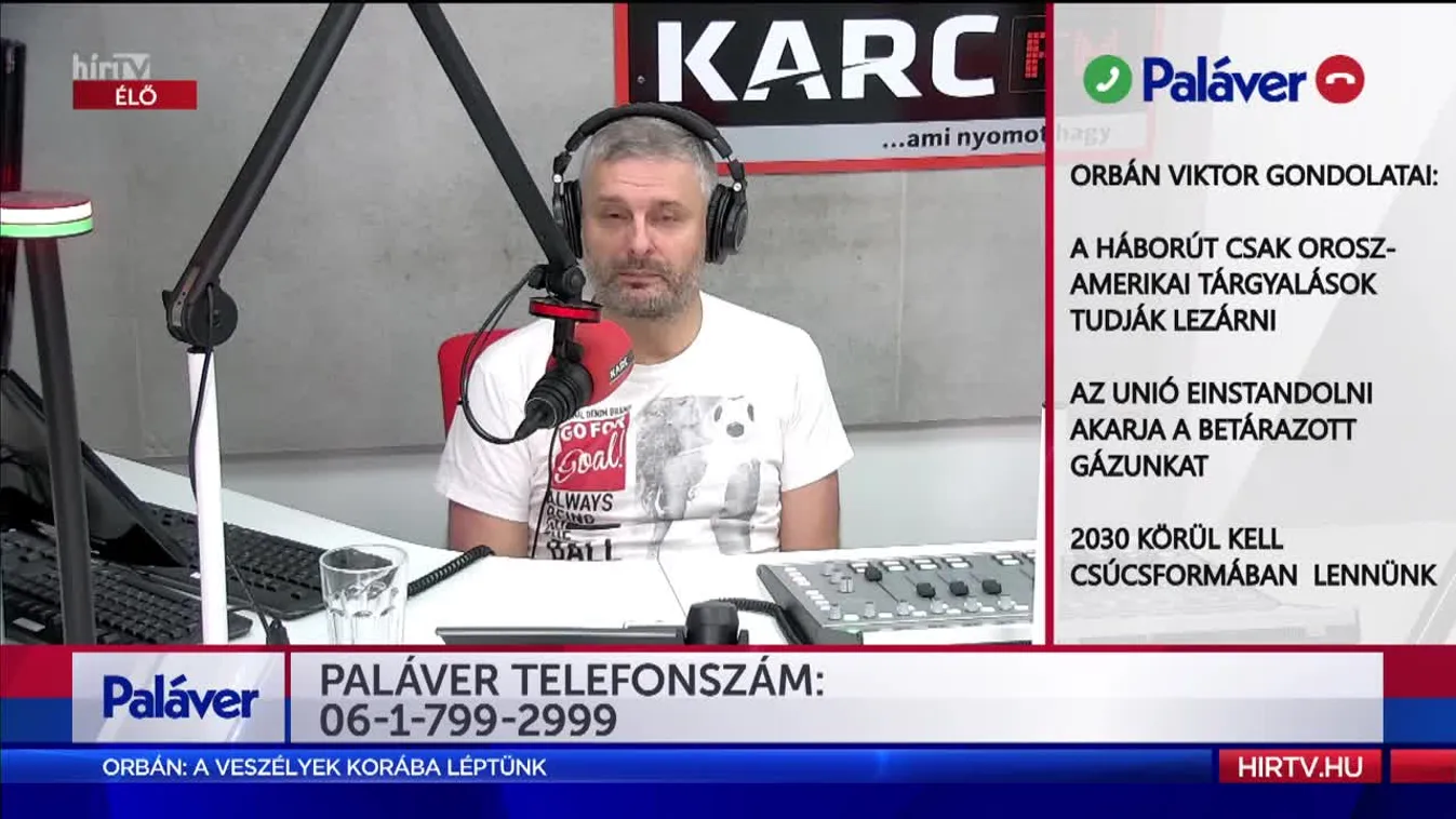 Paláver: A háborút csak orosz-amerikai tárgyalások tudják lezárni