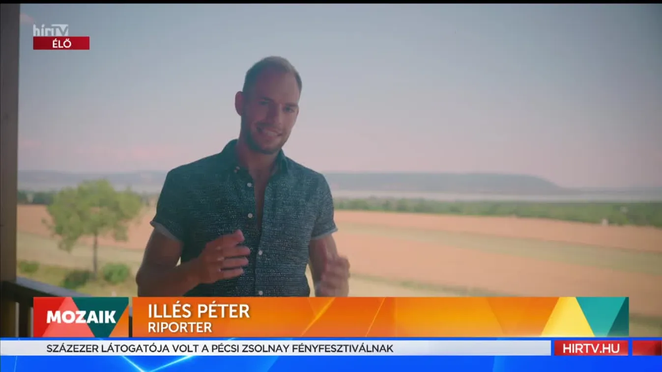 Mozaik - A Somoshegyi-kilátó Balatonberényben (2022-07-11)