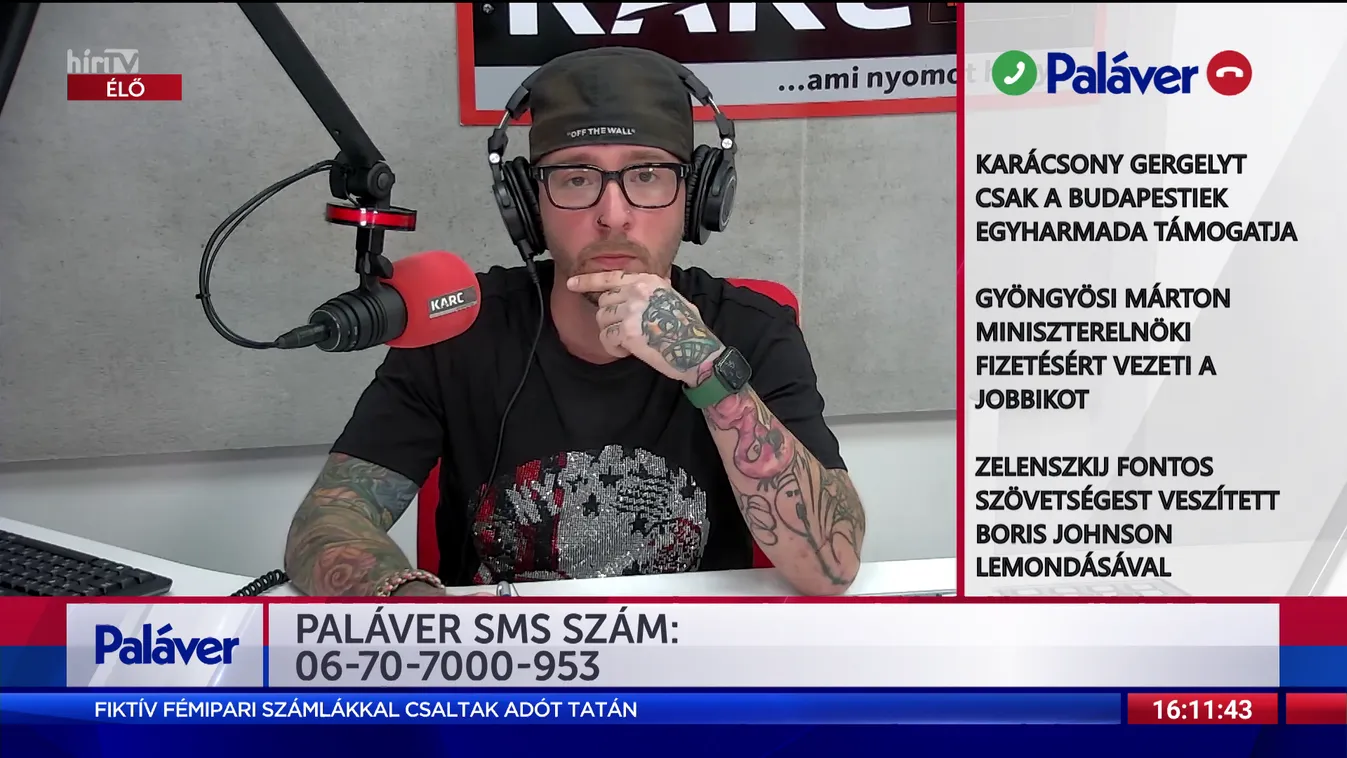 Paláver: Karácsonyt Gergelyt csak a budapestiek egyharmada támogatja