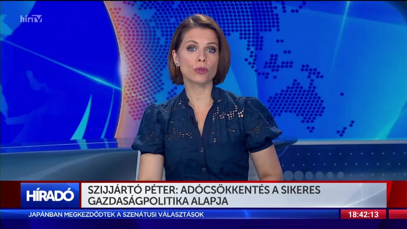 Szijjártó Péter: Adócsökkentés a sikeres gazdaságpolitika alapja