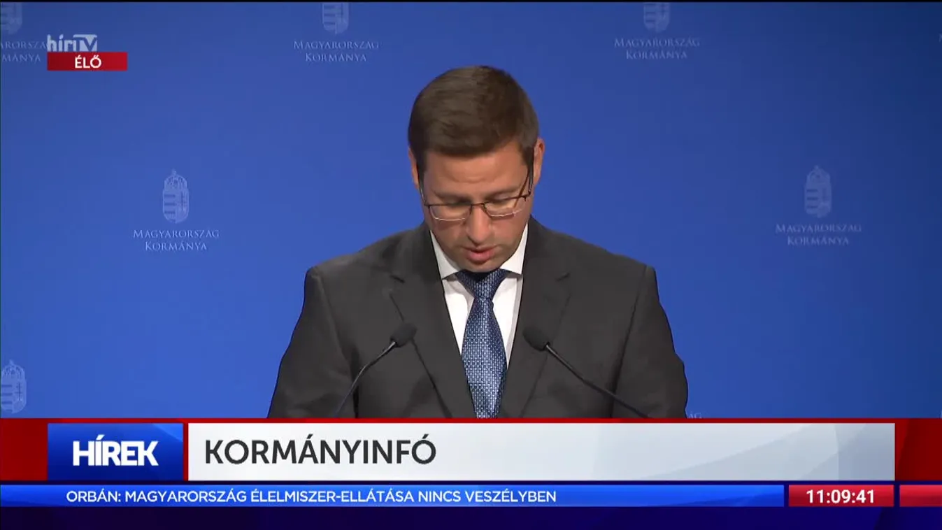 Rendkívüli Kormányinfó (2022-07-30)