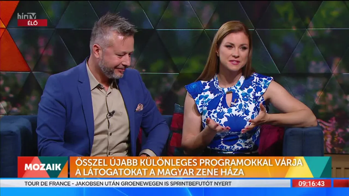 Mozaik - Ősszel újabb különleges programokkal várja a látogatókat a Magyar Zene Háza (2022-07-04)