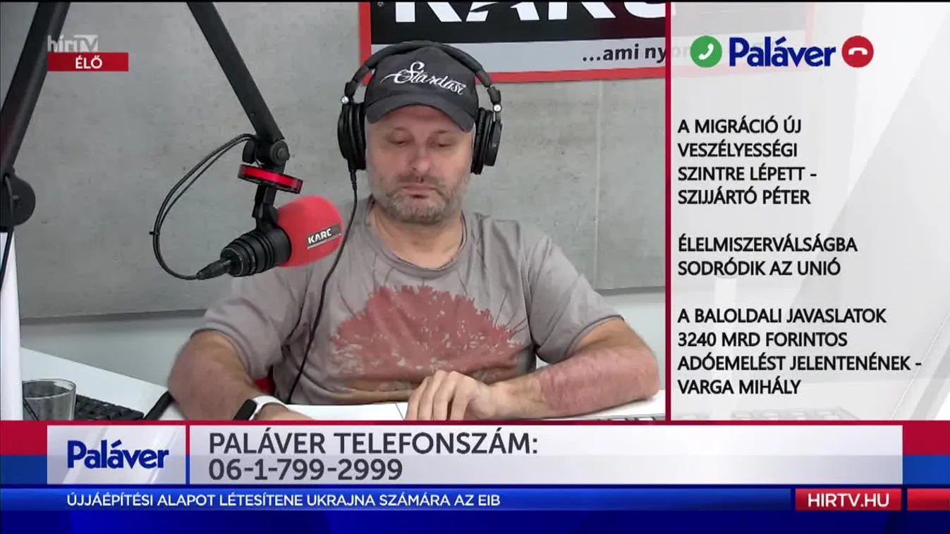 Paláver: Élelmiszerválságba sodródik az Unió