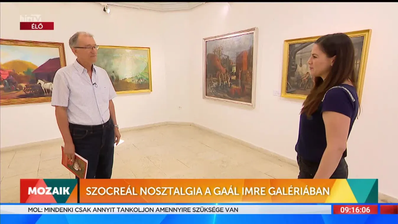Mozaik: Szocreál nosztalgia a Gaál Imre Galériában