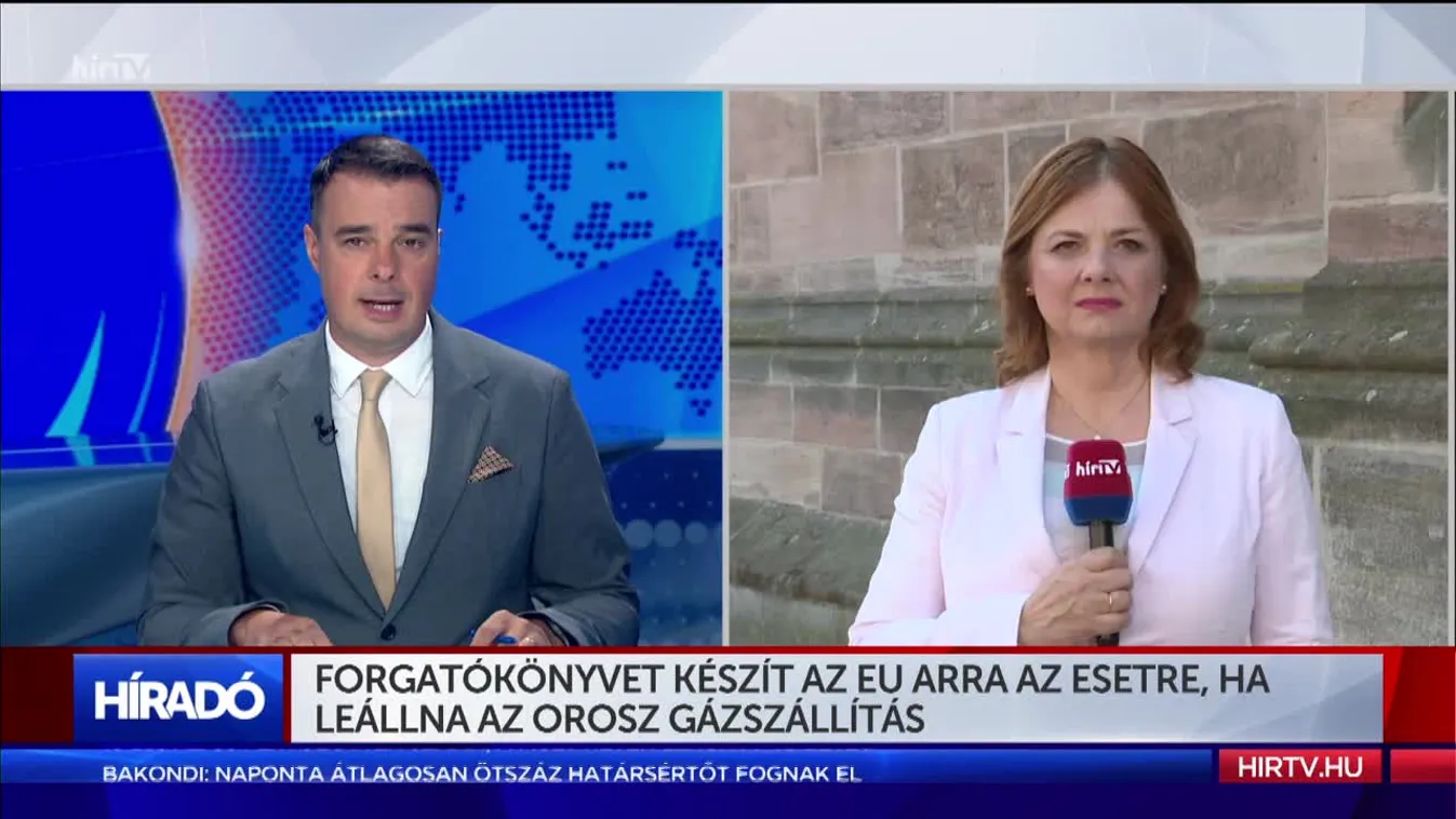 Forgatókönyvet készít az EU arra az esetre, ha leállna az orosz gázszállítás