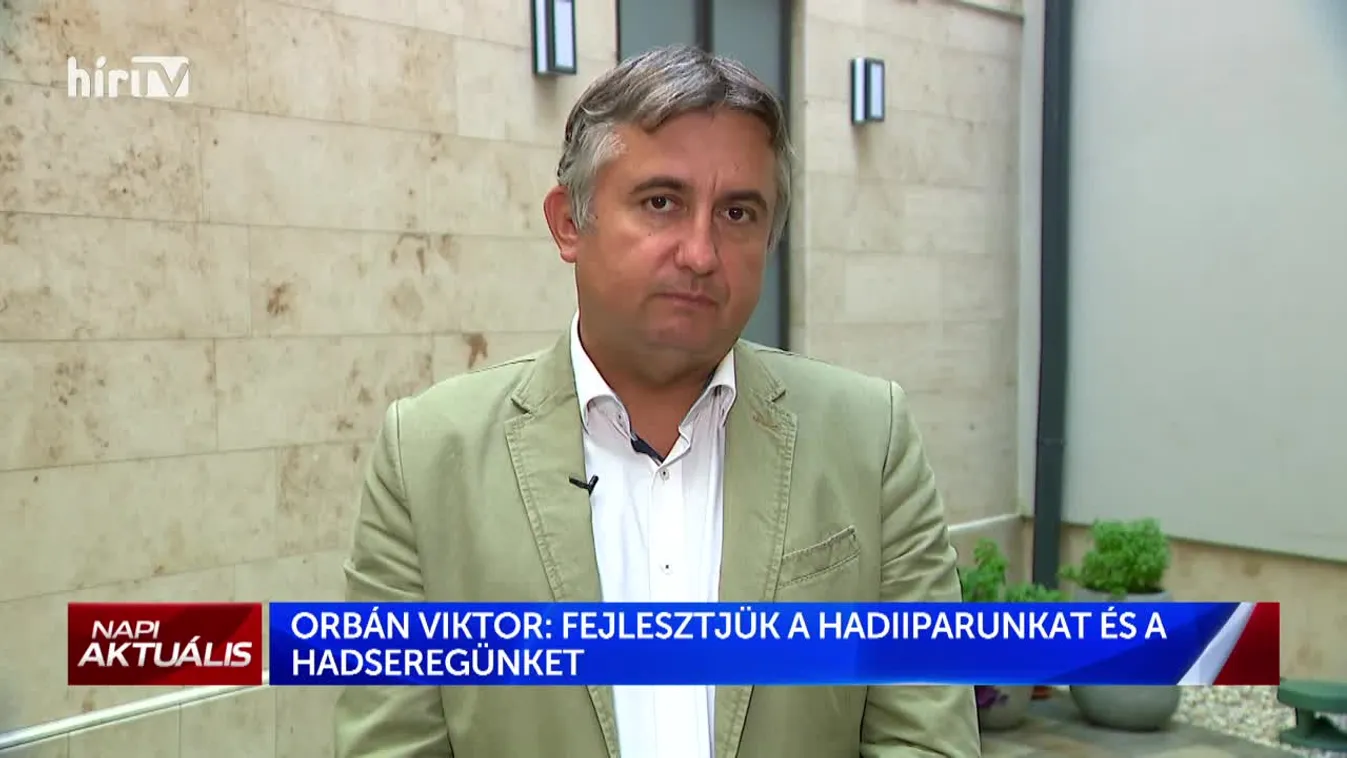 Demkó Attila: Az egyik legfontosabb dolog a tüzérség újjáépítése