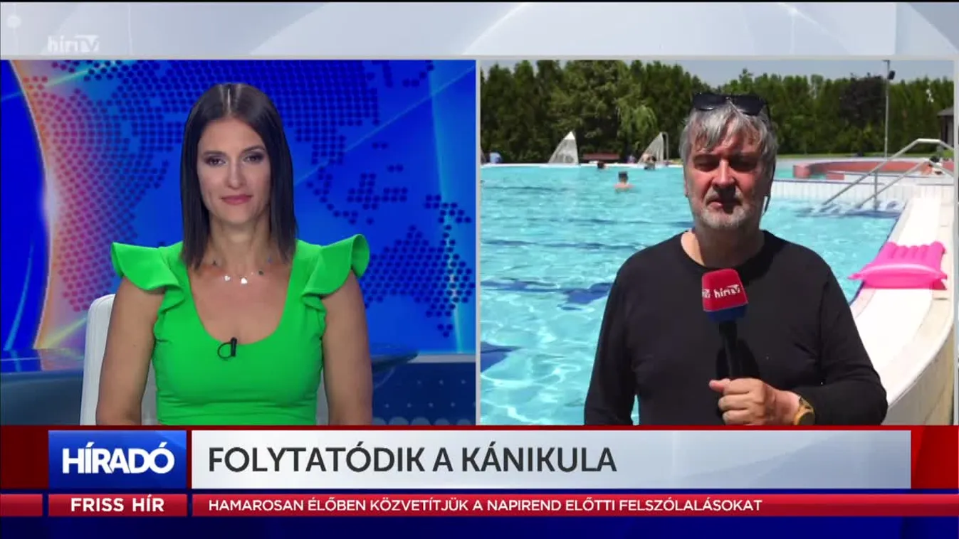 Folytatódik a kánikula